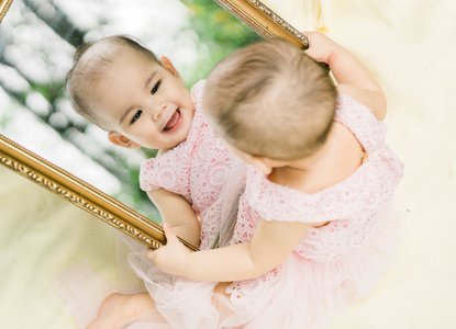 Babies and mirrors