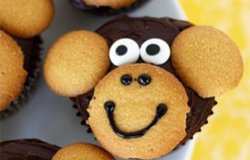 Monkey cupcakes