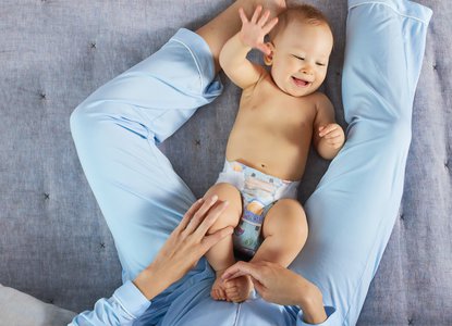 Nappy change and chat