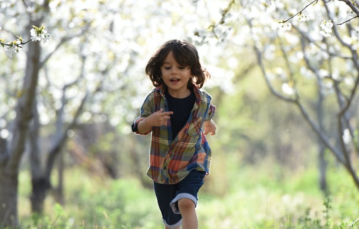 Child running